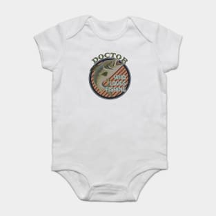 Doctor who loves fishing Baby Bodysuit